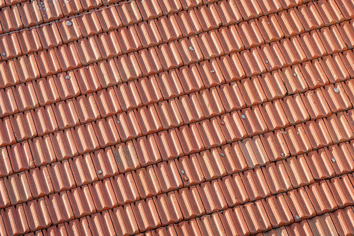 Détail d’une couverture posée par Artisan Jeanmaire J.